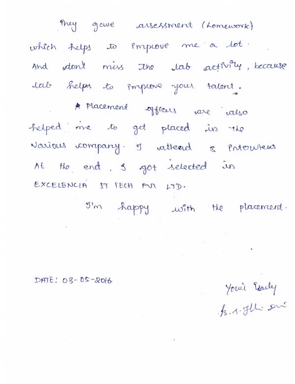 CCNA Student Testimonial