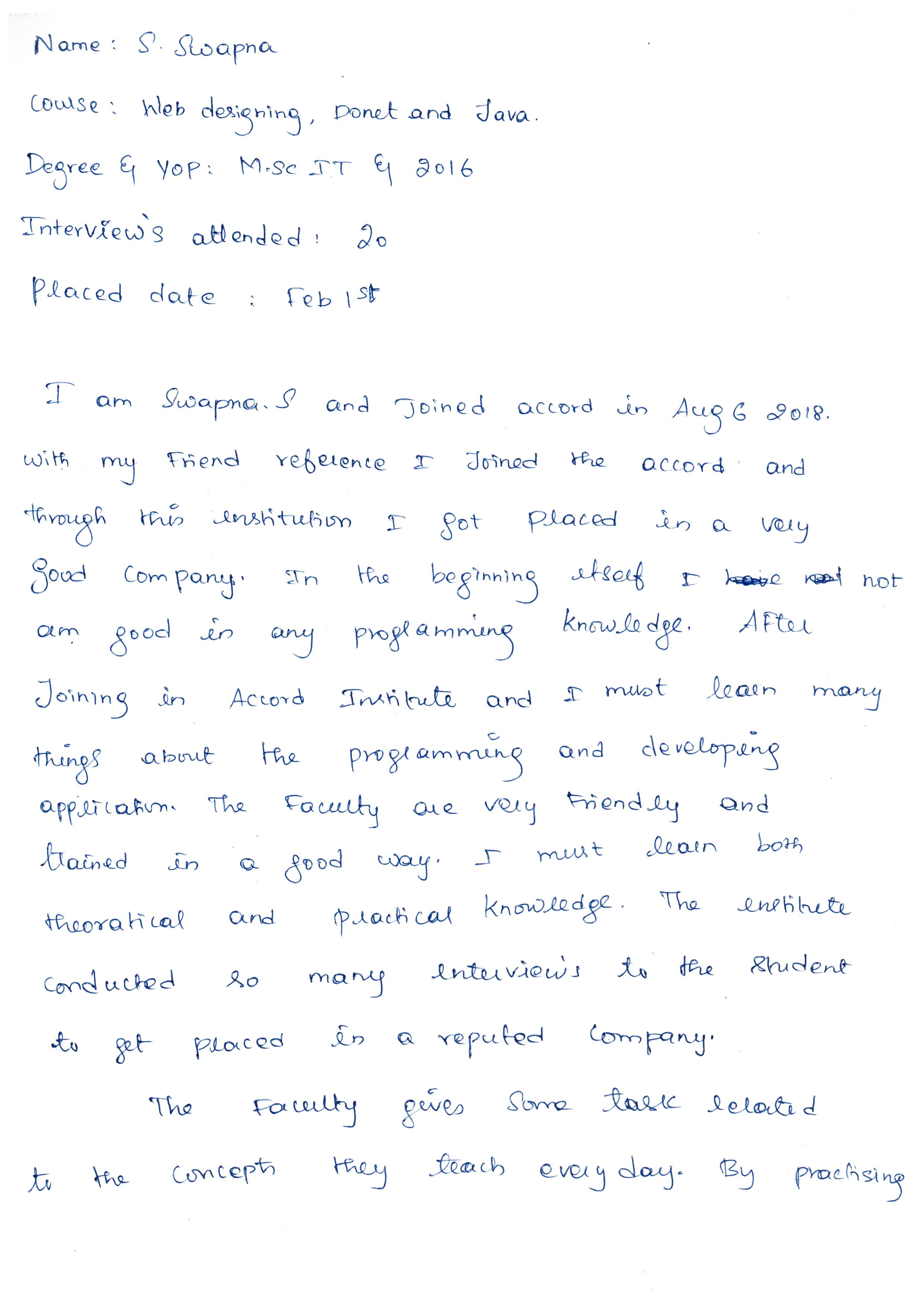 CCNA Student Testimonial