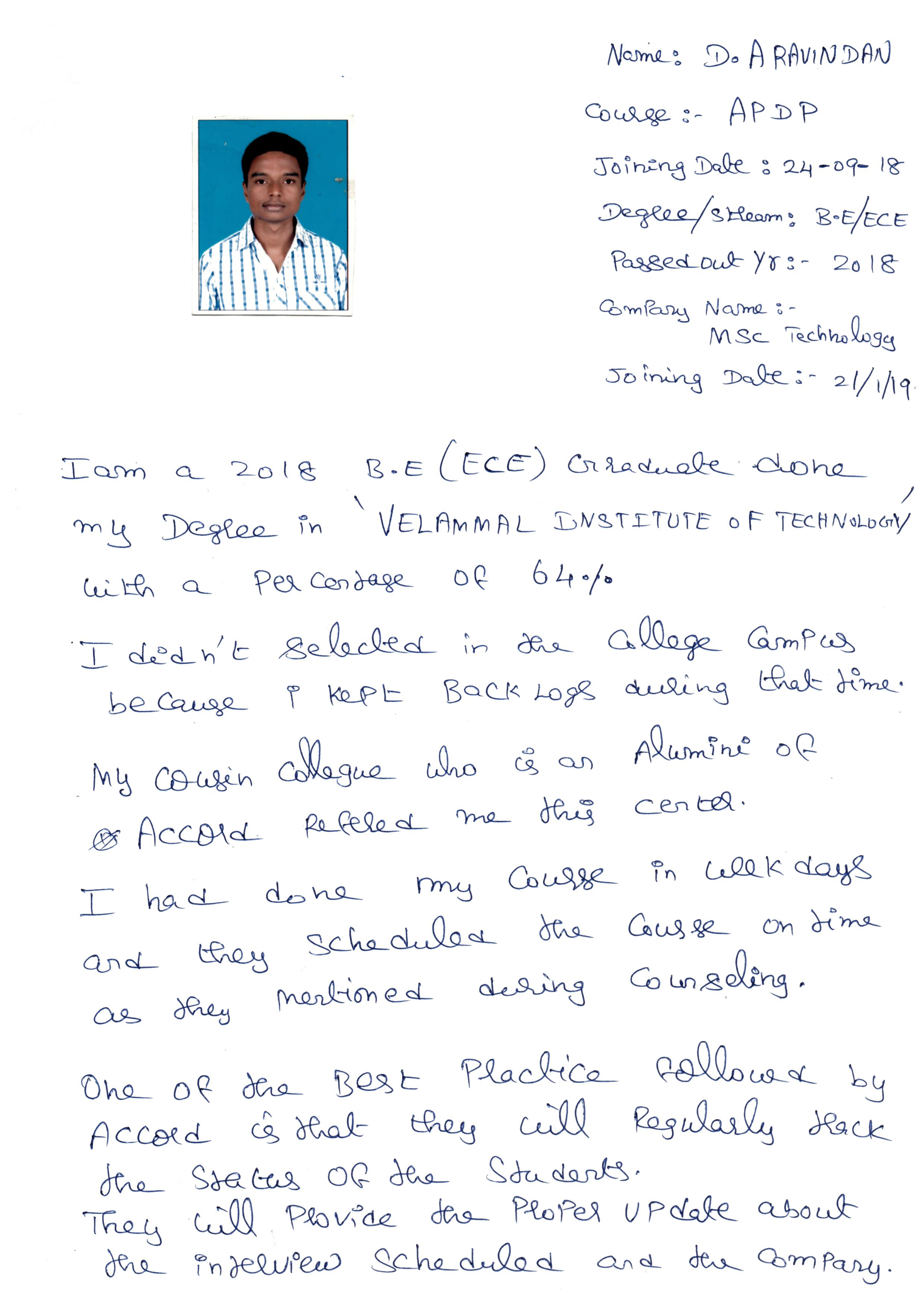 CCNA Student Testimonial