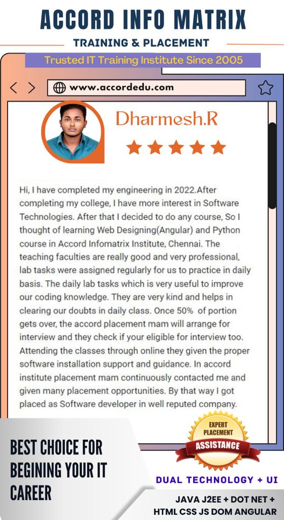 PHP Student Testimonial